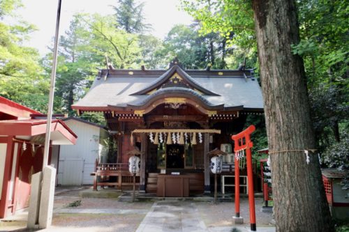 穴澤天神社 / 東京都稲城市