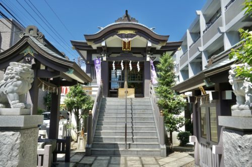 神楽坂若宮八幡神社 / 東京都新宿区