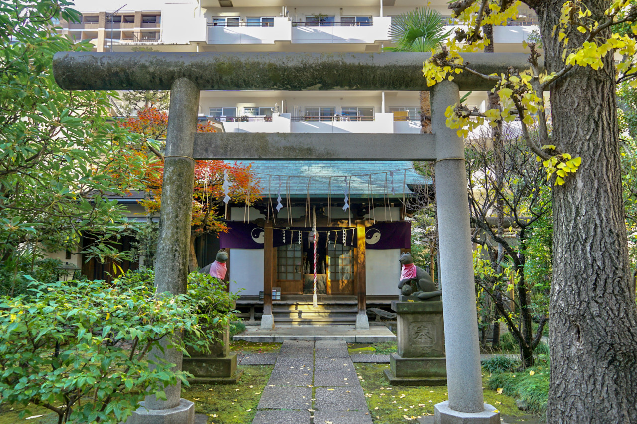 於岩稲荷田宮神社 東京都中央区 御朱印 神社メモ