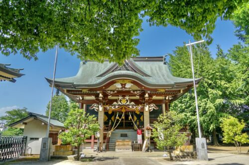 新宿諏訪神社 / 東京都新宿区