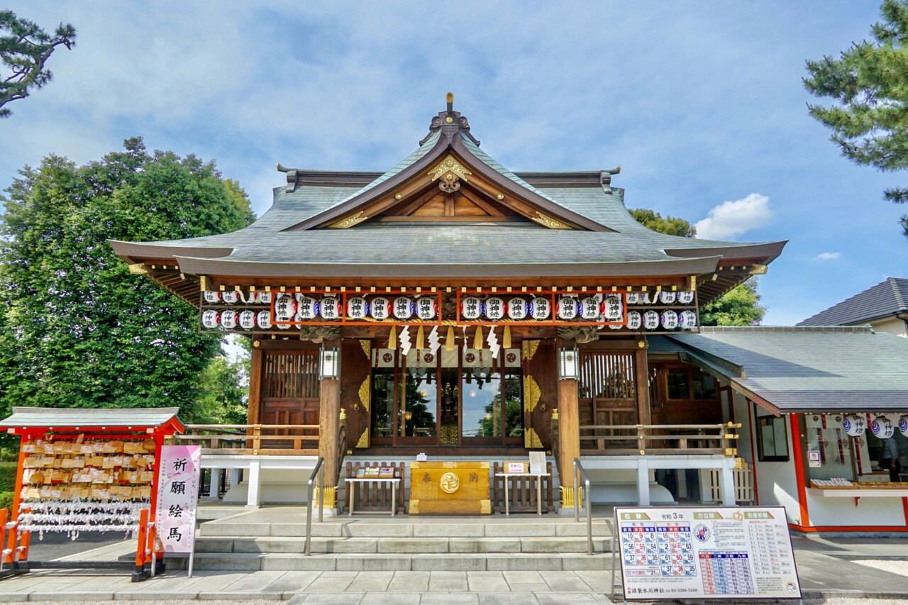 中野沼袋氷川神社 東京都中野区 御朱印 神社メモ