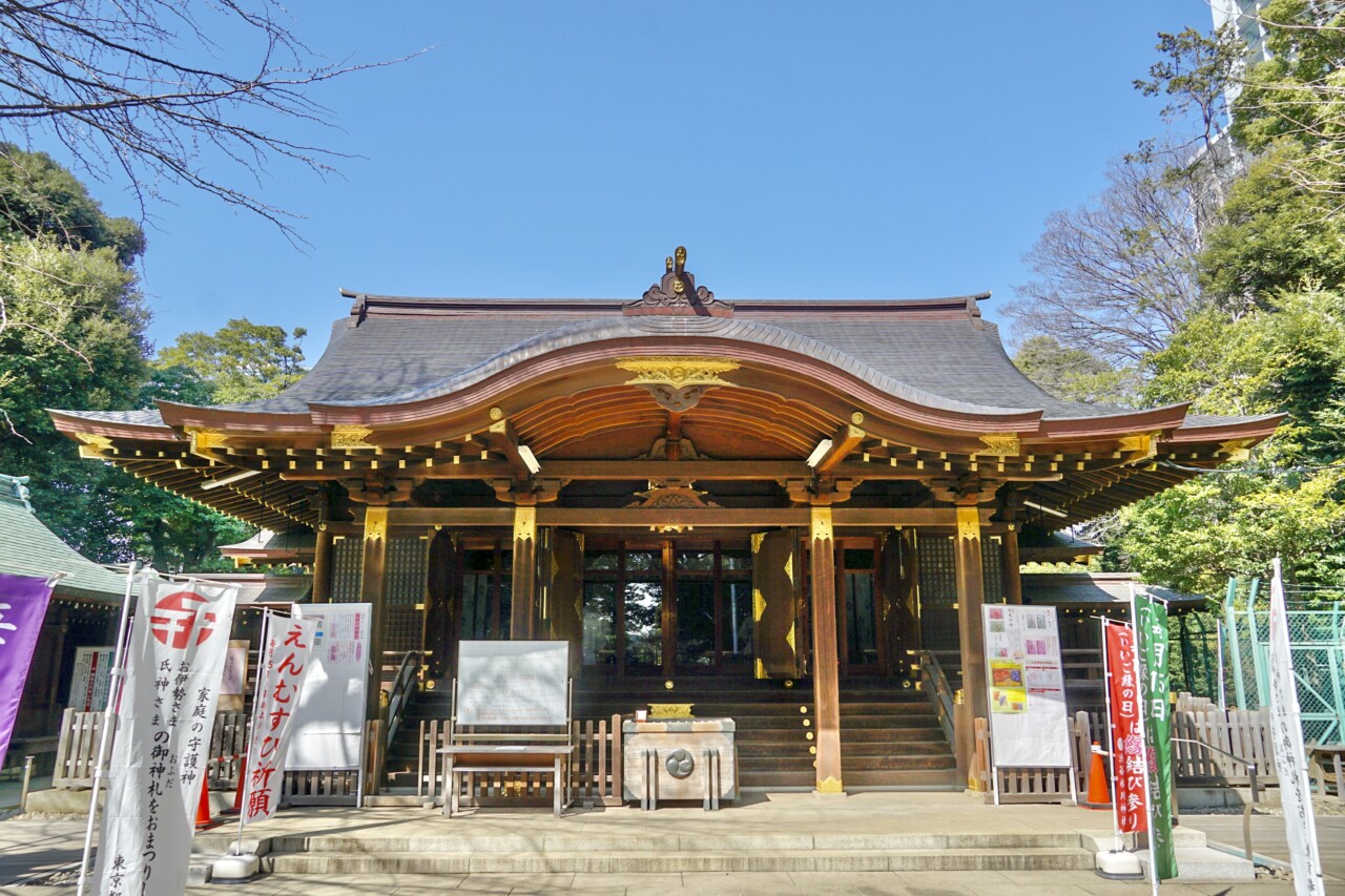 渋谷氷川神社 東京都渋谷区 御朱印 神社メモ