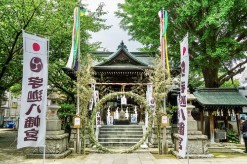 宇迦八幡宮 / 東京都江東区