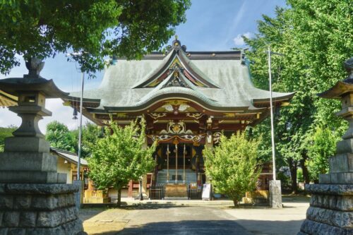 新宿諏訪神社 / 東京都新宿区